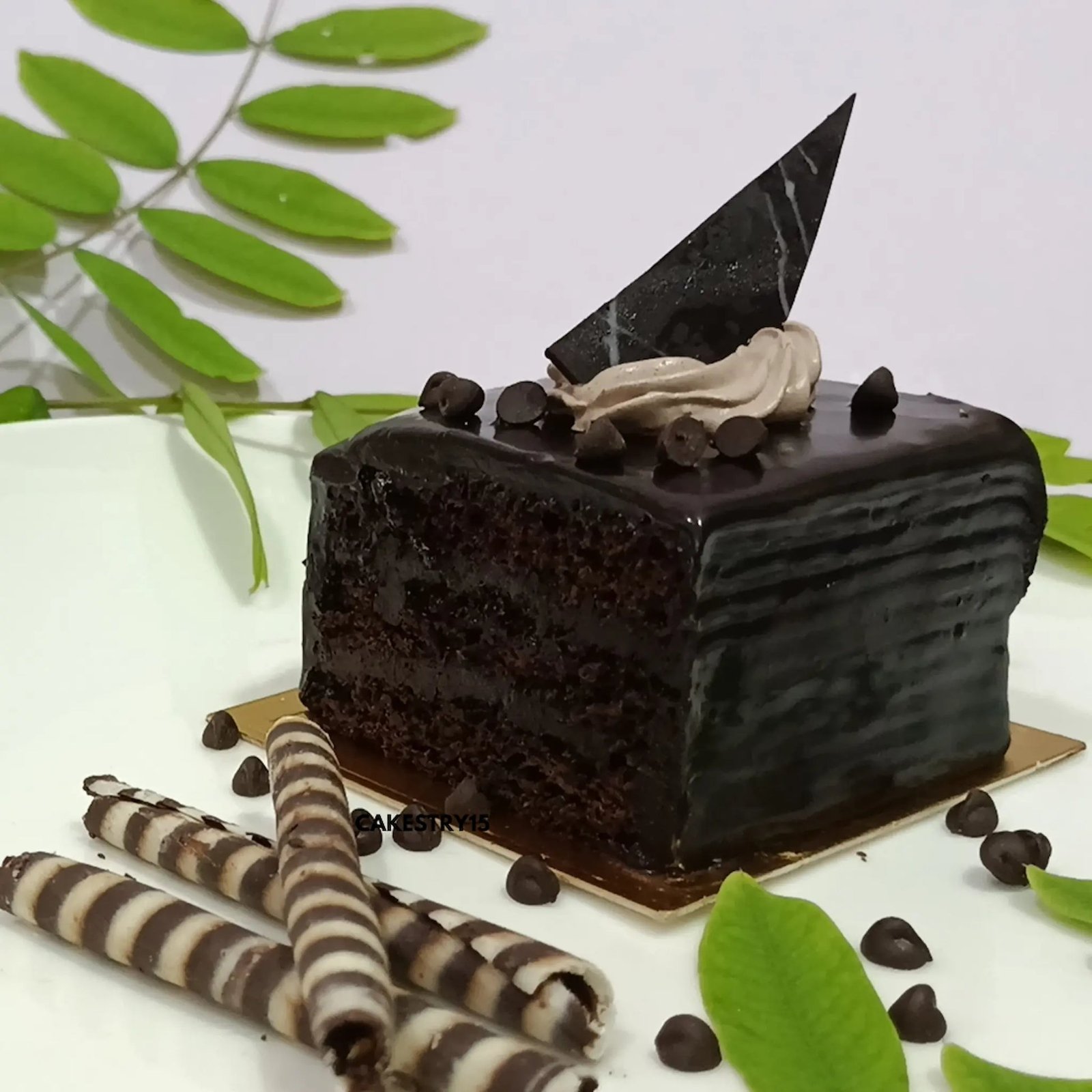 Chocolate Cake Slice